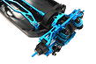 Composite Type 1/10 Size 4WD Shaft Drive Drift Car