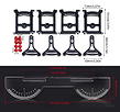 Professional 1/10 On-Road Touring & Drift Chassis Setup Station