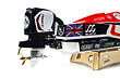 TFL 1147 T-F 860mm Fiberglass Outboard Warrior 2 w/ 3660 2070Kv Motor & 120A ESC