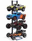 Integy 4 Level 1/5 & 1/6 Scale RC Car Display Stand (15.5x10.75x62.5in)