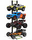 Integy 4 Level 1/5 & 1/6 Scale RC Car Display Stand (15.5x10.75x62.5in)