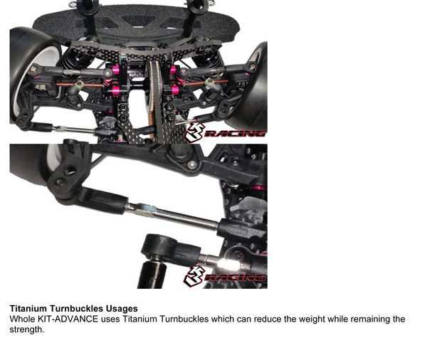 KIT-ADVANCE S64GA Sakura Advance S64 1/10 Touring Car Matte