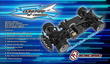 3RACING 1/10 Cero FWD Sport Mini Car Kit 225mm WB