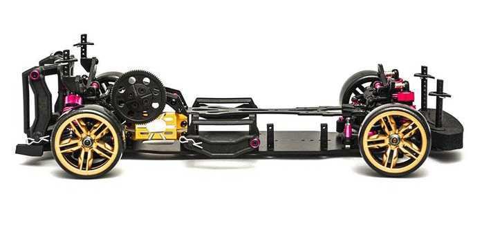 Front Composite Upper Lower Suspension Arm For Sakura D4 SAK-D4 Drift Racing Car 