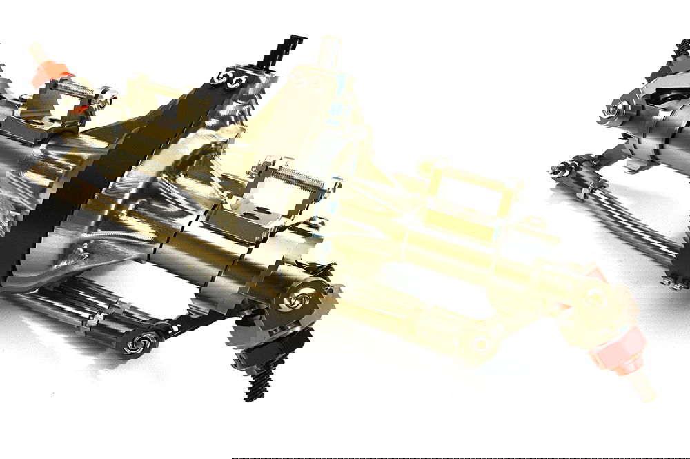 Complete 4-Link Front Axle w/ Internals for Axial SCX-10