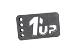 1up Racing Foam Car Stand - 1/10 On-Road - Gray