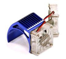 Twin Motor Cooling Fan + Heatsink 540/550