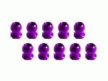 3Racing 5.8MM Hex Ball Stud L=5 (10 pcs) - Purple