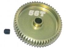 64 Pitch Pinion Gear 56T (7075 w/ Hard Coating)