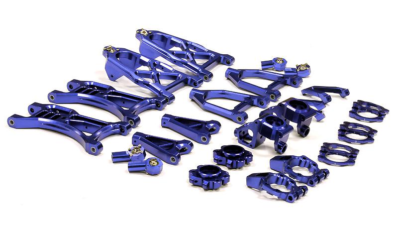 Set Tutori Telaio Arancioni (3 Pezzi) Per HPI Baja 5B, 5T, 5B2.0, 5SC &ndash; Integy