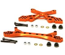Billet Machined Type III Front & Rear Shock Tower Set for HPI 5B, 5B2.0 & 5T