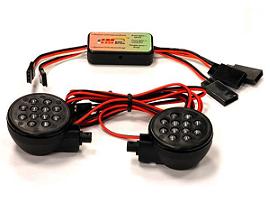 Complete LED Light Kit (2) w/ KM Type Control Box