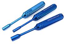 ProGrip Standard Size 6061 Alloy Hex Nut Driver Set (3) 3/16, 1/4 & 11/32in.