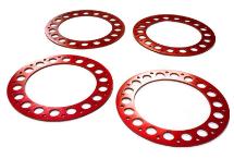 Outer Red Ring O.D.102mm (4) for Beadlock Wheel