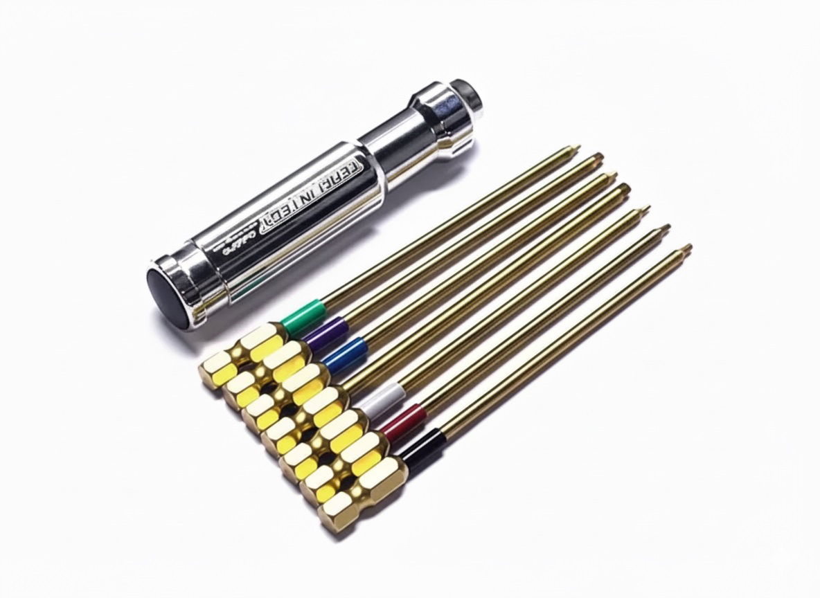 レミントン QuickPit 7-Piece Hex Wrench Set - Durable Multi-Size Tools for R/C