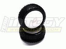 1/8 Buggy Dish Wheel+Tire (2) H-Pattern 17mm (O.D.=110mm)