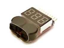 Ultra Precision LiPo Voltage Checker w/ Adjustable Voltage Level Warning Buzzer