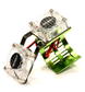 Twin Cooling Fan + Heatsink for 540/550 Size Motor w/ 36mm O.D.