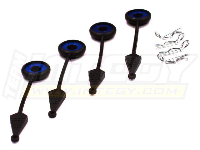 Small Body Pin w/ Holder System (4) for R/C or RC - Team Integy