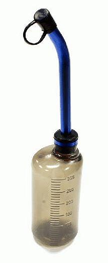 V2 300cc Fuel Filler Clear Bottle w/ Attached Cap