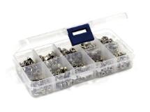 Assorted Replacement Nut & Lock Nut Kit M3 & M4 Sizes w/ Carrying Box