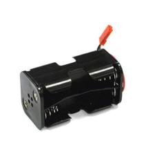 Battery Box x 4 Cells, AA Size for Charging, RX, LED & Cooling Fan