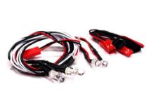 Front LED & Rear LED Light Set (6) w/ Wire Harness