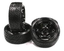 Type XI Complete Wheel & Tire Set (4) for Drift Racing