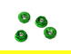 Steel M4 Size Color Wheel Nut 4pcs Set