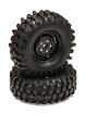 Rover Style 1.9 Wheels (2) w/All Terrain T2 Tires for Scale Crawler (O.D.=105mm)