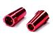 Billet Machined Alloy Rear Axle Lock-Out (2) for Axial Wraith 2.2