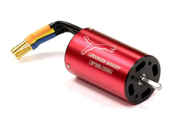 Leopard 4 Pole Brushless Motor 3660 Size 2550Kv for R/C or RC - Team Integy