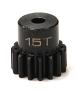 Billet 32 Pitch Steel Pinion 15T for Brushless Applications w/ 0.125 Shaft
