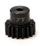 Billet 32 Pitch Steel Pinion 17T for Brushless Applications w/ 0.125 Shaft