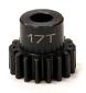 Billet Machined 32 Pitch Steel Pinion 17T for Brushless Applications w/5mm Shaft
