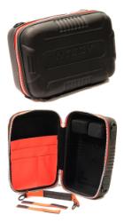 Universal Protective Hard Carrying Case for Transmitter 12x8x5in. (Red Trim)