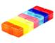 Multicolor Plastic Storage Box for Parts & Hardware w/ 14 Compartments