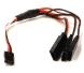 V2 Length 230mm Y-Type 1-to-3 Wire Harness for RX Plug