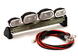 Realistic Roof Top Spot Light Set (4) LED White w/ Adj. Housing for 1/10 1/8 1/5