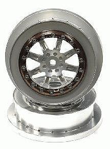 Billet Machined T1 Front Alloy Wheel (2) for Axial EXO Terra Buggy