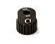 Billet Machined Hard Anodized Aluminum 64 Pitch Pinion 21 Teeth for 0.125 Shaft