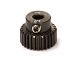 Billet Machined Hard Anodized Aluminum 64 Pitch Pinion 27 Teeth for 0.125 Shaft