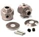 Billet Machined Hex Wheel Hub Set (2) +3 Offset for Axial Wraith 2.2