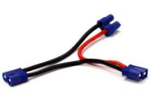 EC3 Series 2-Battery Connector Adapter Wire Harness
