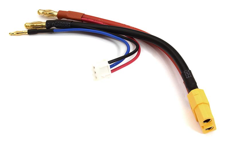 OliYin XT-60 / XT60 Series/Serial Battery Connector w/ 14awg 10cm Wire for  Turnigy(Pack of 2)
