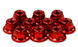 Color Flanged Lock Nut (10) 3mm Size