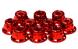 Color Flanged Lock Nut (10) 4mm Size