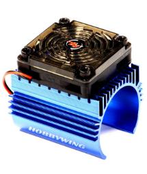 Cooling Fan w/ Alloy Heatsink Enclosure for 44mm O.D. Motor (L=60mm)