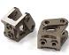 Billet Machined Alloy T3 Lower Suspension Link Mount (2) for Axial Wraith 2.2