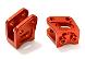 Billet Machined Alloy T3 Lower Suspension Link Mount (2) for Axial Wraith 2.2